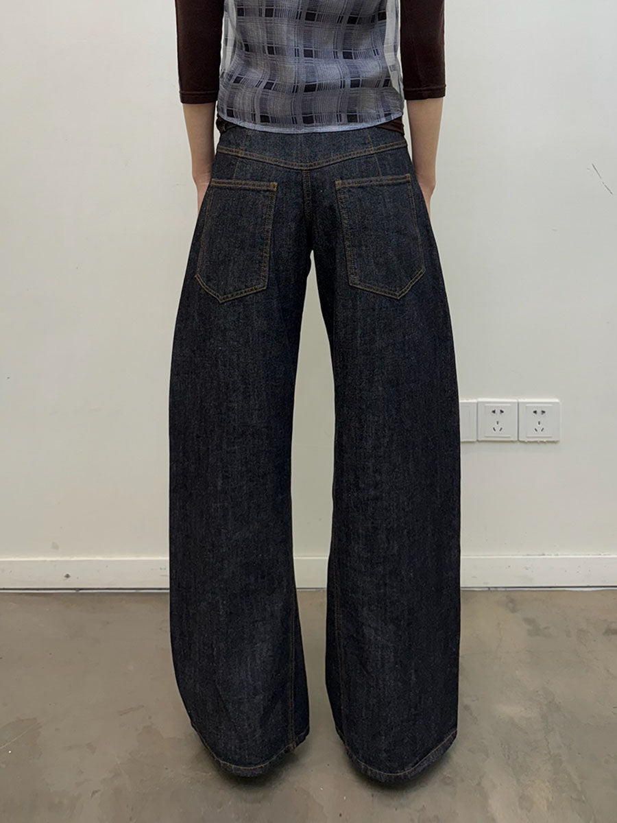 Micro cow jeans