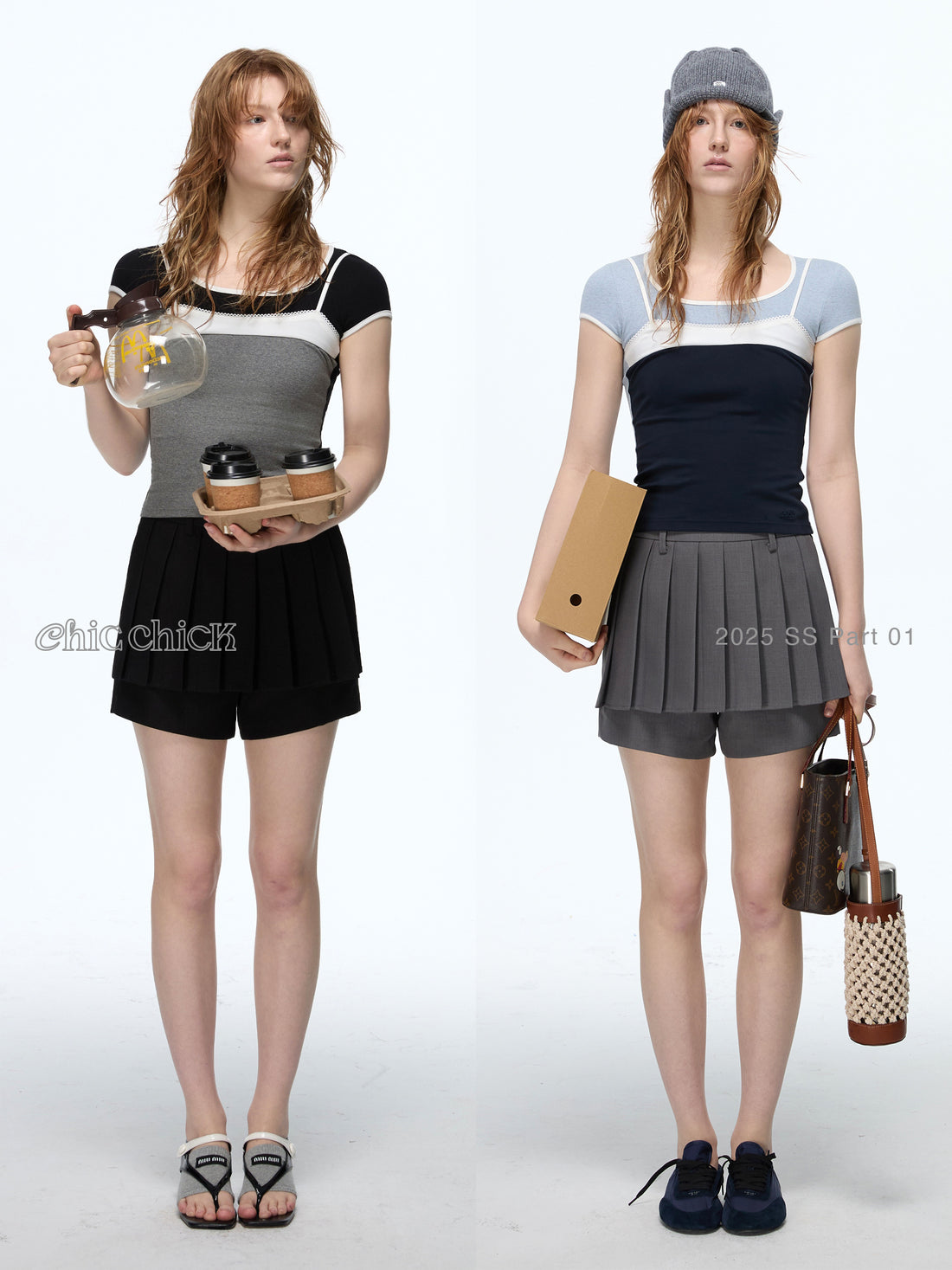 Color Block Sporty Lace Trim Tencel™ Short Sleeve Tee